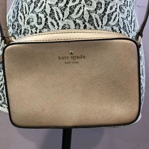 COPY - KATE SPADE ROSE GOLD CROSS BODY PURSE